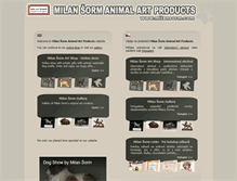 Tablet Screenshot of milansorm.com